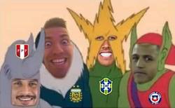 Enlace a The boys getting ready for the semi-finals