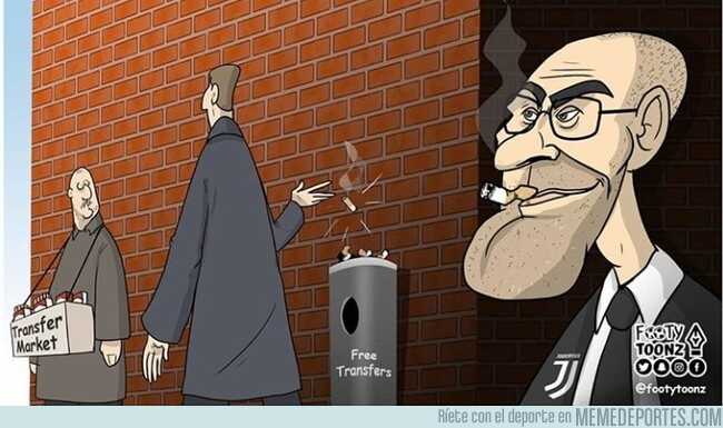 1079800 - La Juve de Sarri busca fichajes gratuitos, por @footytoonz
