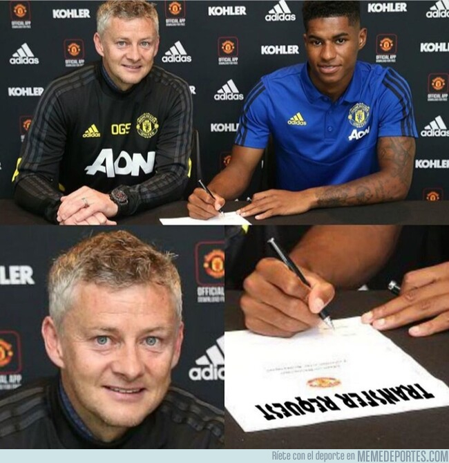 1079809 - Rashford firma... ¿su renovación? Por @442oons