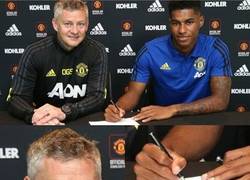 Enlace a Rashford firma... ¿su renovación? Por @442oons