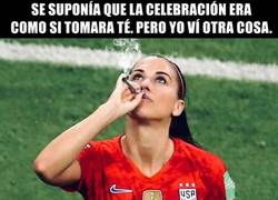 Enlace a La celebración de Alex Morgan me confundió