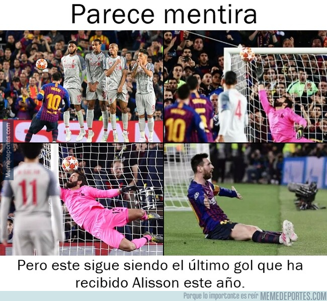 1080012 - Desde entonces, Alisson ha jugado 9 partidos y no ha vuelto a recibir gol