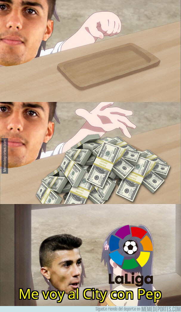 1080054 - Rodri paga su cláusula de rescisión a La Liga