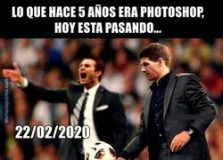 Enlace a Y ocurrió. Ambos ya son entrenadores [meme de 2014]