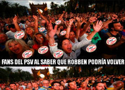 Enlace a A los aficionados del PSV le pusieron el caramelo en la boca para luego quitárselo