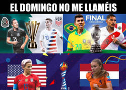 Enlace a Un domingo repleto de finales