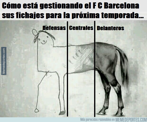 1080319 - El Barça se está olvidando de fichar más centrales y defensas que es lo que más le hace falta para la próxima temporada...
