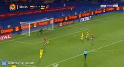 Enlace a Hakim Ziyech antes de fallar un penalti en el 90... Si, el que dijo que el Sevilla no esta a su nivel.