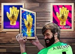 Enlace a Alisson pone fin a una temporada para enmarcar, por @brfootball