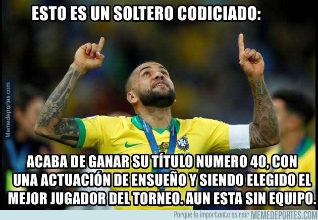 1080663 - Dani Alves lo petaría en Tinder ahora mismo