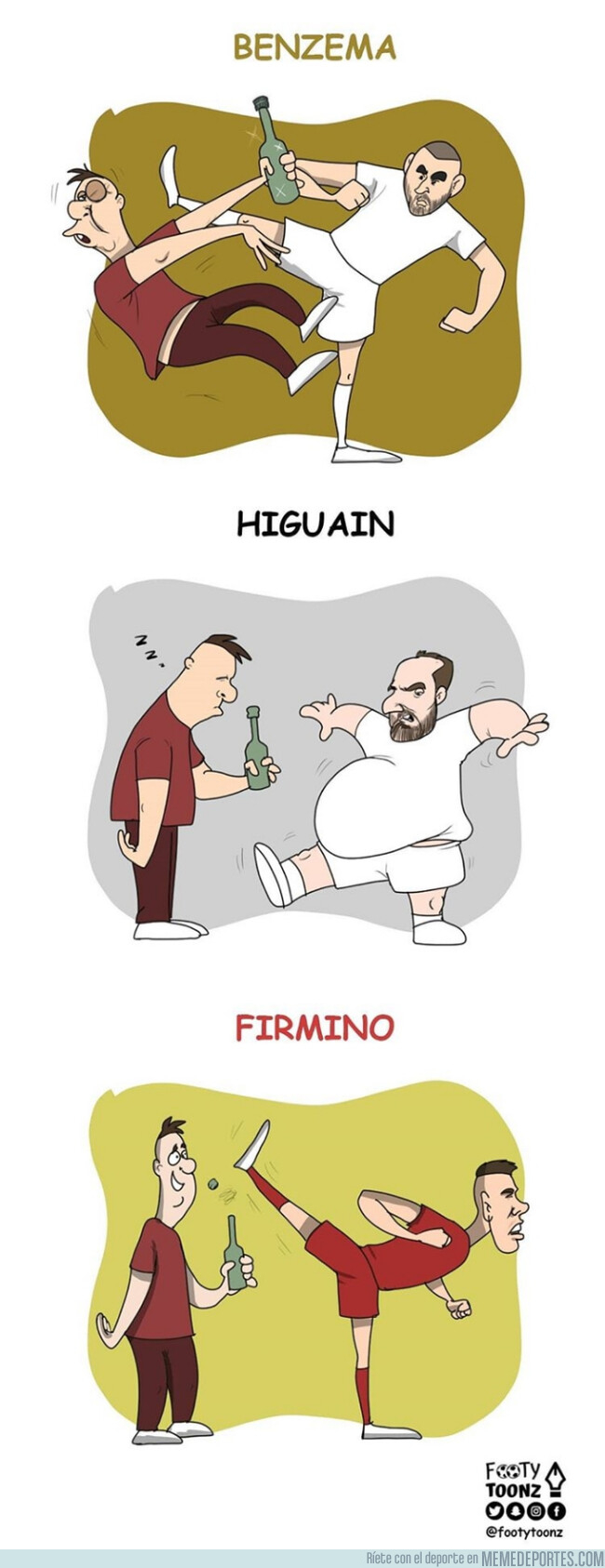 1080700 - El #BottleCapChallenge de los futbolistas, por @zezocartoons