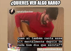 Enlace a Increíble, Alisson cantando