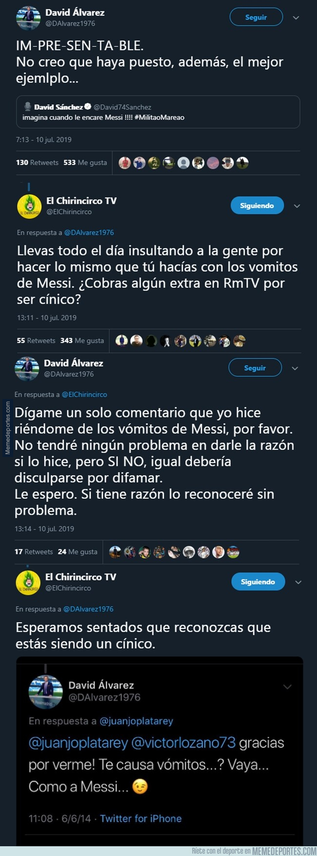 1080752 - He escuchado que os gustan los zascas. Aquí hay uno monumental a este presentador de RMTV