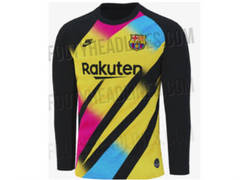 Enlace a La posible nueva equipación de porteros para el Barça puede provocar epilepsia
