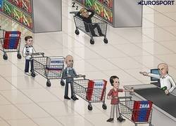 Enlace a Así va el mercado para los grandes de la Premier, por @zezocartoons