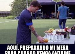 Enlace a Un detalle de Leo que le hará ilusión a Griezmann