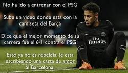 Enlace a Ya no le queda leña a Neymar para hacer más señales de humo