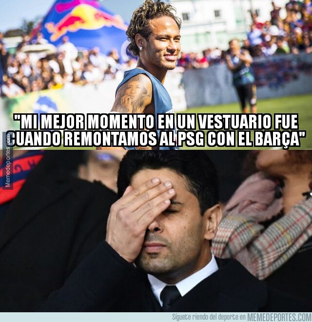 1081021 - Neymar lanza un dardo al PSG y una flor al Barça en plena negociación