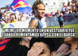 Enlace a Neymar lanza un dardo al PSG y una flor al Barça en plena negociación