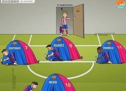 Enlace a ¿Con qué formación jugará el Barça esta temporada? Por @zezocartoons