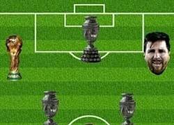 Enlace a El once titular del Barça en títulos