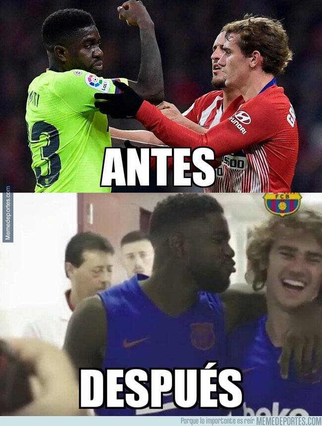1081103 - Umtiti y Griezmann prometen ser grandes compañeros