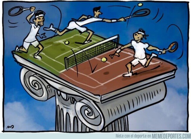 1081113 - El olimpo del tenis mundial, por @yesnocse