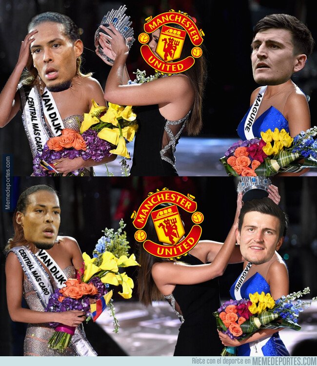 1081115 - Maguire destrona a Van Dijk como defensa más caro de la historia