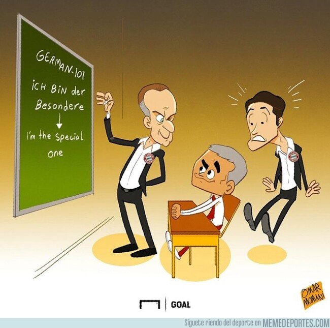 1081191 - ¡Cuidado Kovac! Mourinho está aprendiendo alemán, por @goalglobal