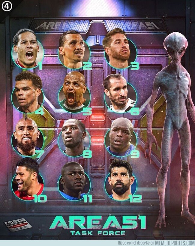 1081295 - ¿Con qué futbolista invadirías el Area 51? Por @433