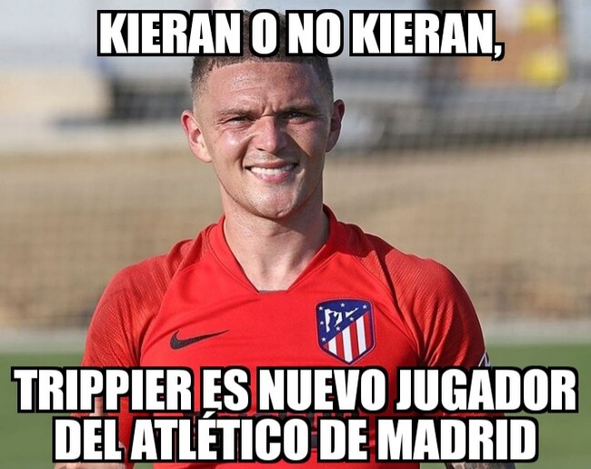 1081375 - Kieran Trippier, nuevo jugador rojiblanco