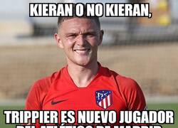 Enlace a Kieran Trippier, nuevo jugador rojiblanco