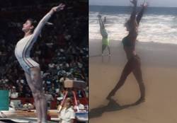 Enlace a Hace 43 años, Nadia Comaneci alcanzó la perfección. Ahora con 57 años muestra que aún lo conserva