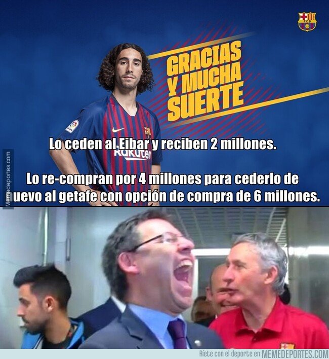 1081439 - El Barcelona es tan raro que son ellos los que pagan cuando alguien les ficha un jugador