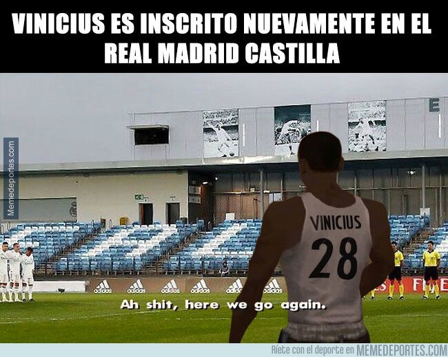 1081441 - Vinicius es inscrito nuevamente en el Real Madrid Castilla