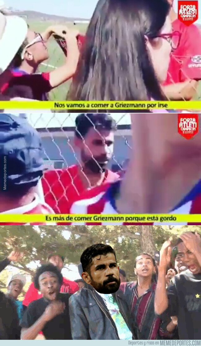 1081453 - El zasca de Diego Costa a Griezmann por su estado de forma