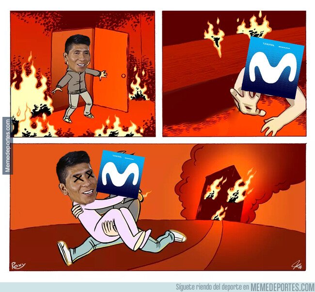 1081576 - Este meme dejó sin piernas a Nairo