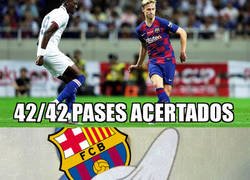 Enlace a De Jong no falló un solo pase ante el Chelsea