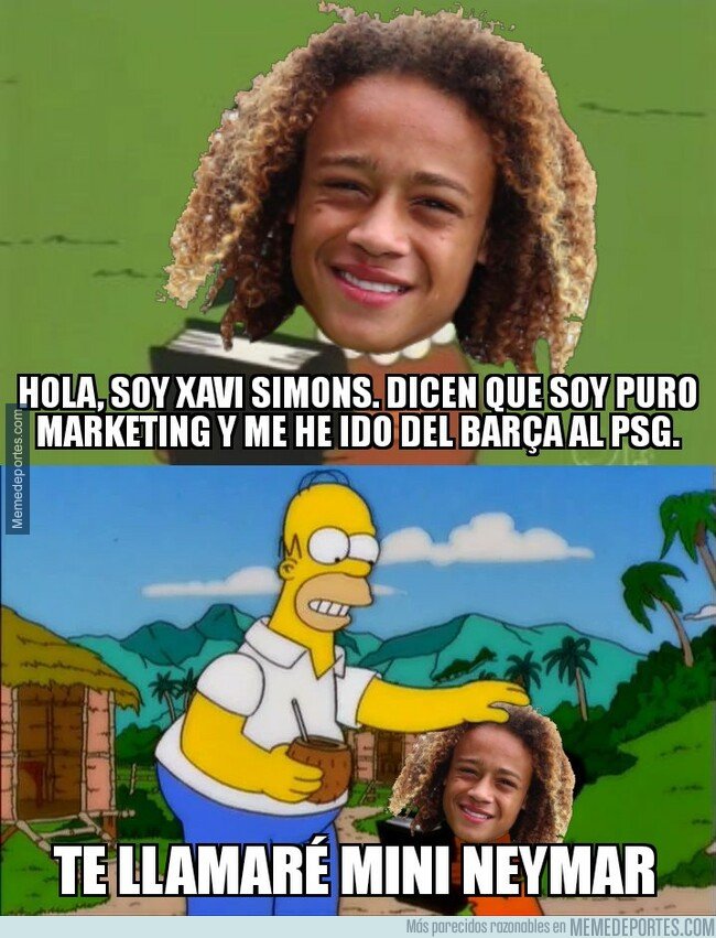 1081848 - Xavi Simons sigue los pasos de Neymar