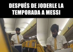 Enlace a Después de joderle la temporada a Messi, Alisson se ha pedido una pequeña baja