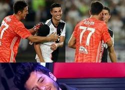 Enlace a Cuando ves el buen rollo entre CR7 y Buffon