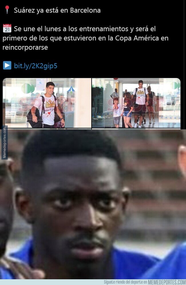 1081971 - Tan contento que estaba Ousmane con Griezmann.