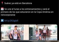 Enlace a Tan contento que estaba Ousmane con Griezmann.