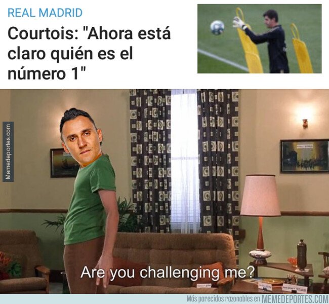 1082009 - La salida de Keylor no está clara, pero Courtois se moja