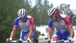 Enlace a Pinot, quinto en la general, abandona el tour de Francia llorando tras lesionarse la pierna. El ciclismo puede ser muy cruel