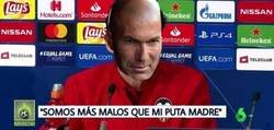 Enlace a Reacciones de Zidane tras el Derbi
