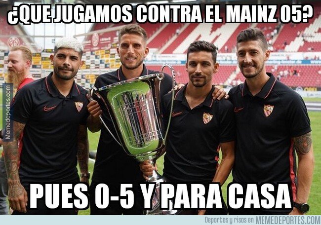 1082242 - El Sevilla endosa un 0-5 al Mainz 05