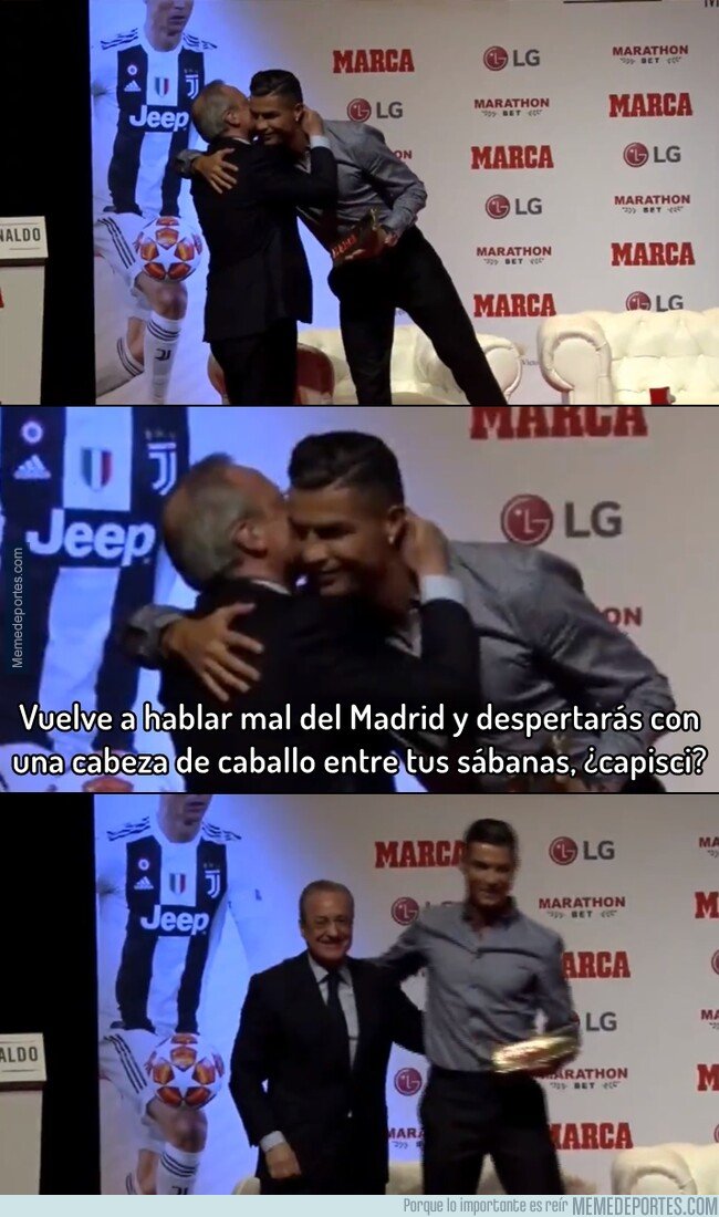 1082292 - El reencuentro de Florentino con Cristiano