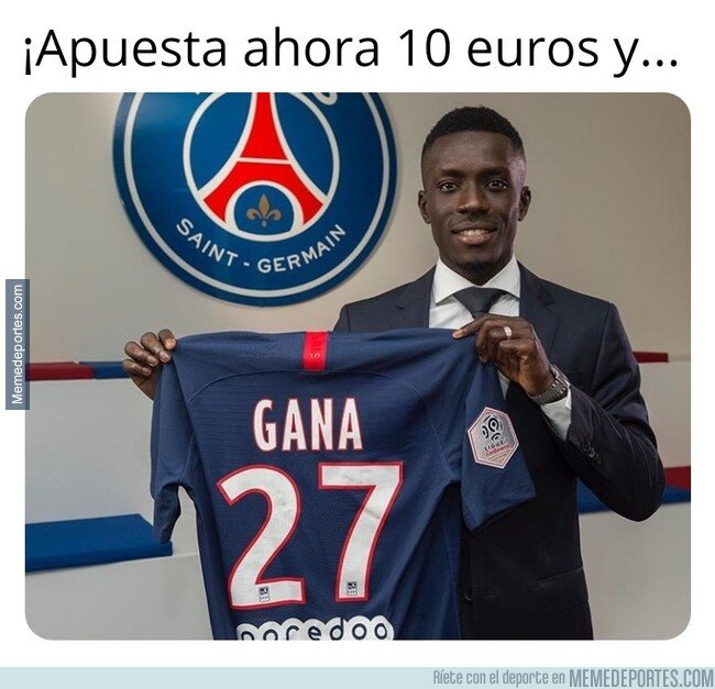 1082374 - Gueye podría hace un anuncio de casas de apuestas fácilmente