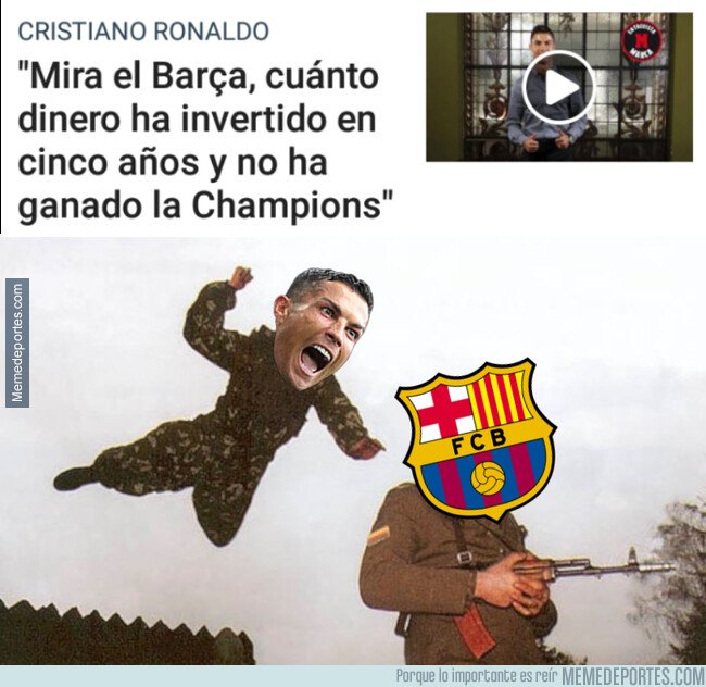 1082381 - El palp de Cristiano al Barça sin venir a cuento